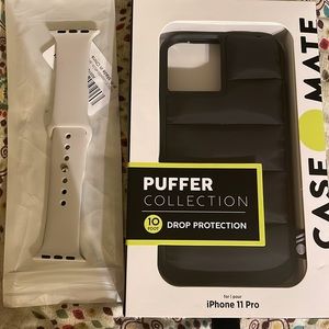 iPhone 11 Pro Puffer Collection Case Mate and Apple Watch band